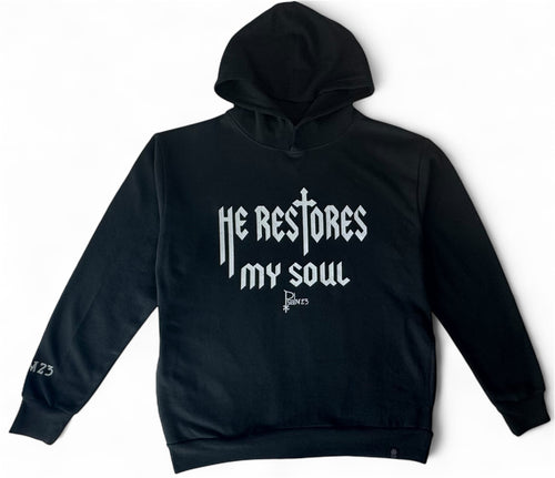 "He Restores My Soul" Hoodie