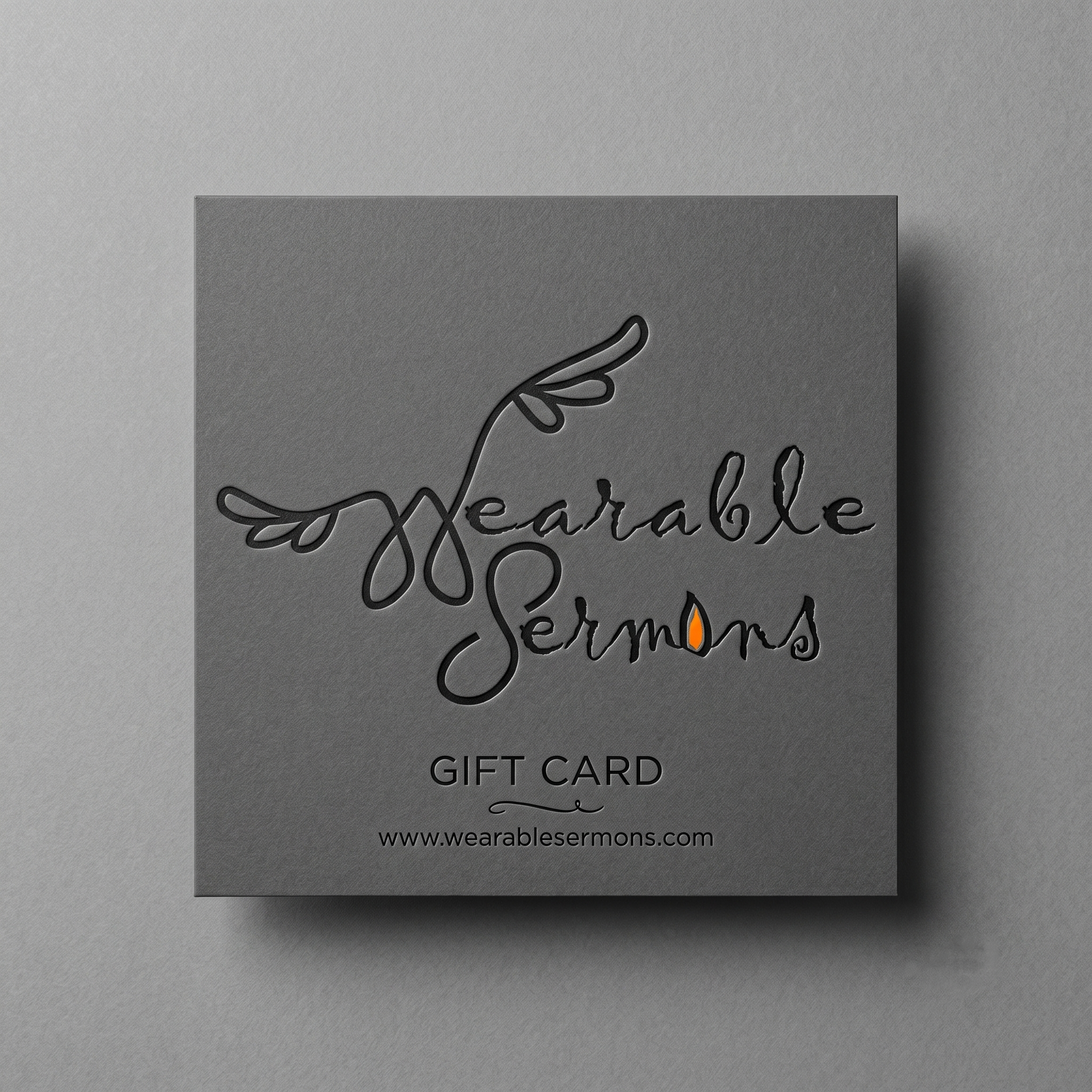 Wearable Sermons Gift Card