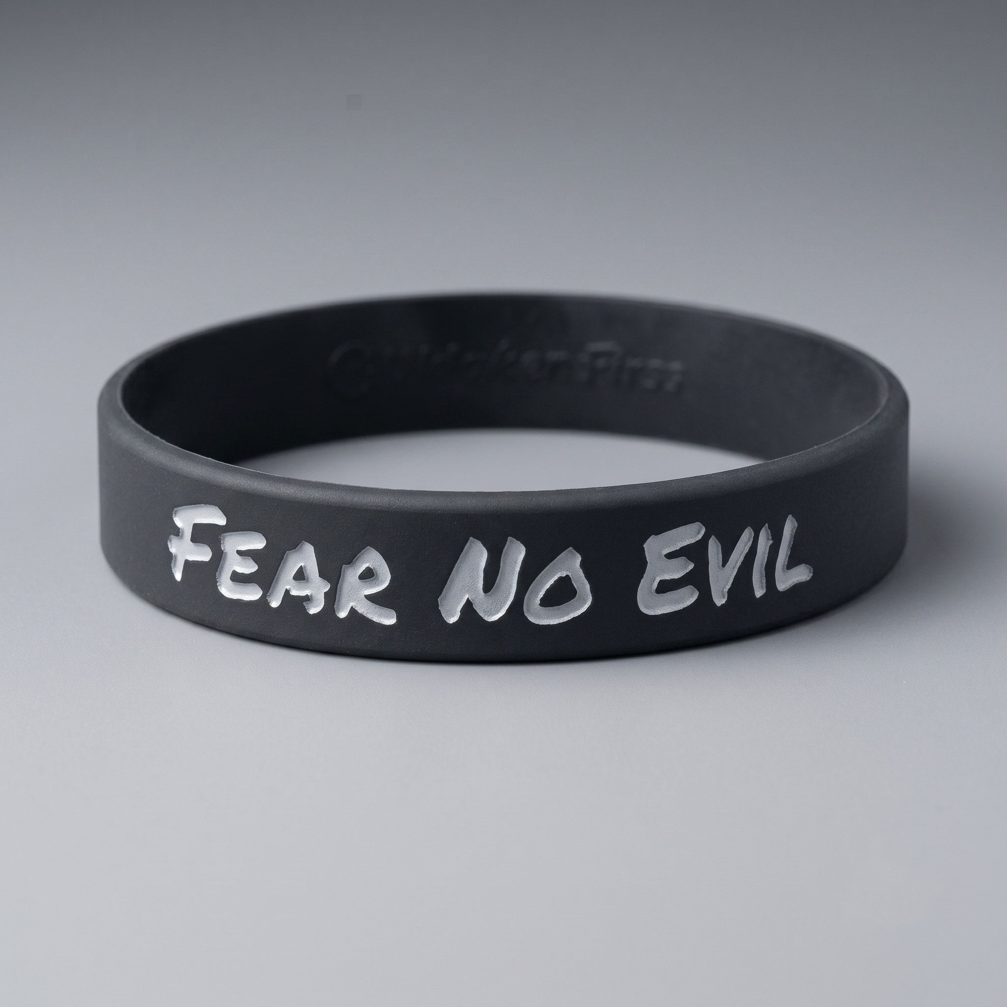 Fear No Evil - Black Wristband (1 each)